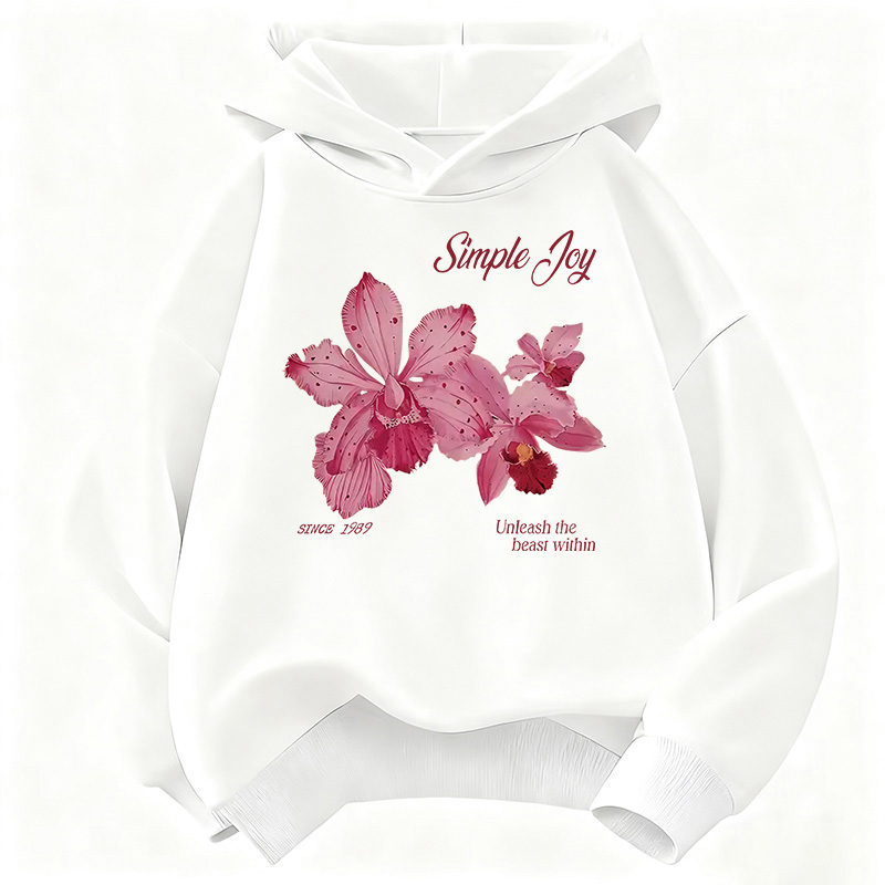 Plant Parent Hoodie - เสื้อฮู้ดเด็ก ลายดอกไม้ น่ารัก สำหรับเด็กชายและเด็กหญิง เสื้อฮู้ดลำลอง ลายดอกไม้สวยงาม