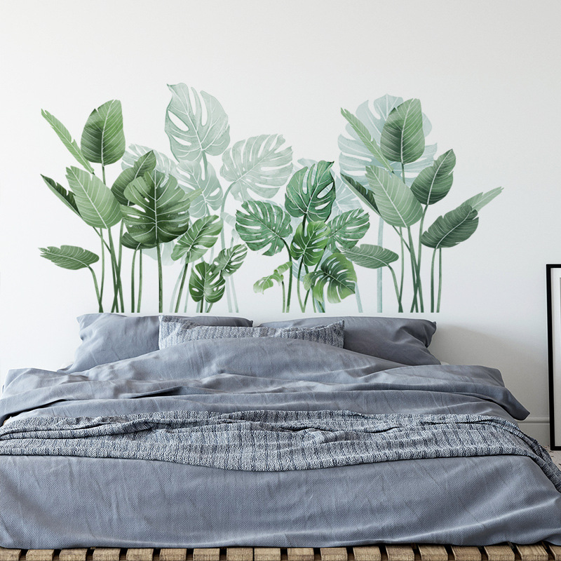 สติกเกอร์ติดผนังไวนิลต้นไม้ตกแ - Monstera Thai Constellation บทวิจารณ์และราคา